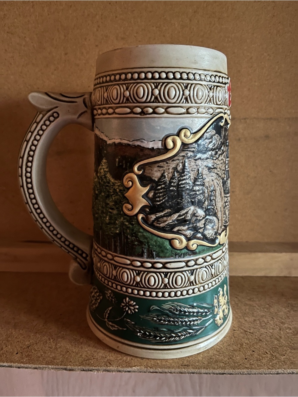 Coors 1990 Edition 1935 Print Advertisement Beer Stein 7”